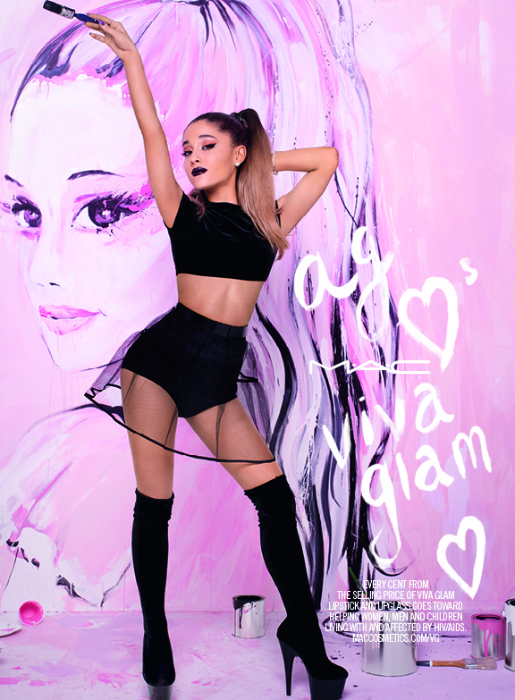 ARIANA GRANDE È LA NUOVA TESTIMONIAL VIVA GLAM PER MAC COSMETICS