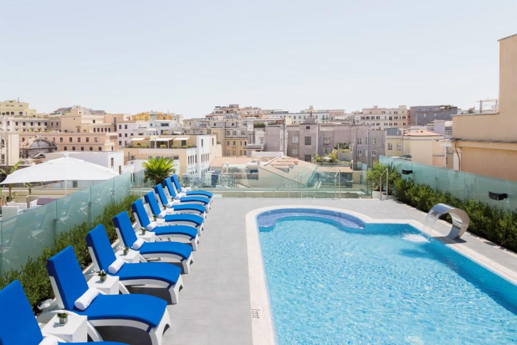 LA SKY BLU TERRACE DELL’ALEPH ROME HOTEL